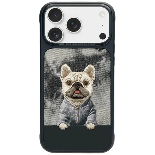  iPhone 17 Pro Max / 18 Pro Max fekete Nimmy Gentle Pets Series Dog MagSafe tok - 1
