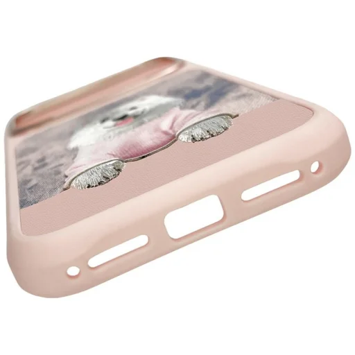  Apple iPhone 17 Pro Max / 18 Pro Max rózsaszín Nimmy Gentle Pets Series Dog MagSafe hátlap tok - 4