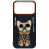 iPhone 17 Pro Max / 18 Pro Max čierne ochranné puzdro Nimmy Glasses Cool Dog thumbnail
