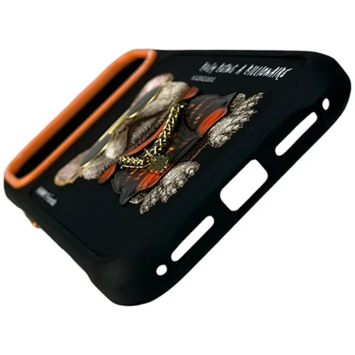 iPhone 17 Pro Max / 18 Pro Max čierne ochranné puzdro Nimmy Glasses Cool Dog - 2