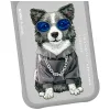 iPhone 17 Pro / 18 Pro sivý zadný kryt Nimmy Glasses Cool Dog thumbnail