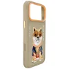 iPhone 17 Pro Max / 18 Pro Max béžové puzdro Nimmy Glasses Cool Dog thumbnail