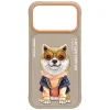 iPhone 17 Pro Max / 18 Pro Max béžové puzdro Nimmy Glasses Cool Dog thumbnail