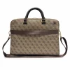  Guess PU 4G Stripe Metal Logo 16" barna laptoptáska thumbnail
