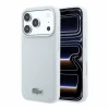 iPhone 18 Pro svetlosivý zadný kryt Lacoste Iconic Petit Pique s kovovým logom MagSafe thumbnail