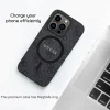 iPhone 18 Pro Max / iPhone 17 Pro Max ružový Guess 4G embosovaný kryt s prsteňom Classic Logo MagSafe (GUHMP18XP4MSEGP) thumbnail