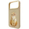  Apple iPhone 17 Pro / 18 Pro barna Nimmy Lucky Fashion Cat MagSafe védőtok thumbnail