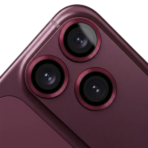 iPhone 18 Pro tmavočerešňová TFO sada tvrdeného skla na šošovky fotoaparátu - 7