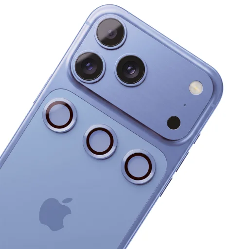 Sada ochranných skiel na objektív iPhone 18 Pro nebesky modrá - 6
