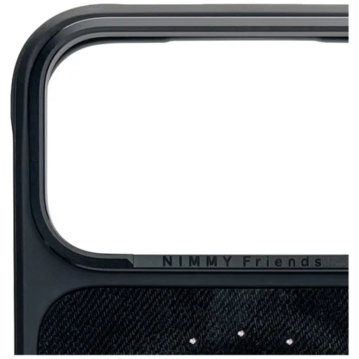  iPhone 17 Pro / 18 Pro fekete Nimmy Lucky Fashion Cat MagSafe tok - 5
