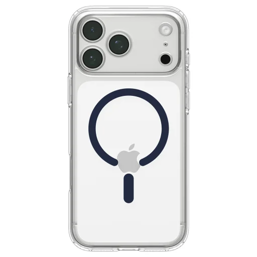 Apple iPhone 18 Pro / iPhone 17 Pro priehľadné / tmavomodré puzdro Spigen Ultra Hybrid MagSafe (ACS12158) - 2