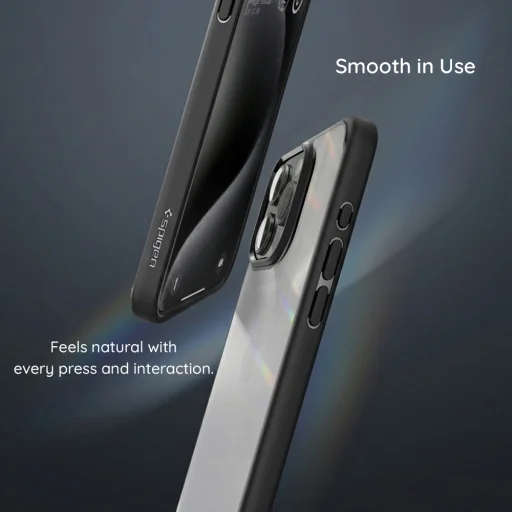 Apple iPhone 18 Pro / iPhone 17 Pro priehľadné / tmavomodré puzdro Spigen Ultra Hybrid MagSafe (ACS12158) - 10