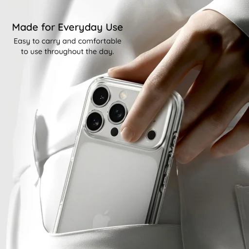 Apple iPhone 18 Pro / iPhone 17 Pro priehľadné / tmavomodré puzdro Spigen Ultra Hybrid MagSafe (ACS12158) - 11