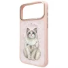  iPhone 17 Pro / 18 Pro rózsaszín Nimmy Lucky Fashion Cat MagSafe tok thumbnail