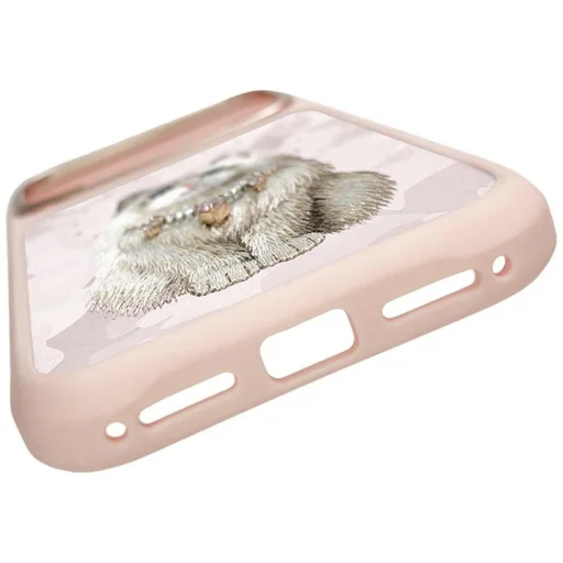  iPhone 17 Pro / 18 Pro rózsaszín Nimmy Lucky Fashion Cat MagSafe tok - 4