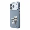 iPhone 18 Pro modrý Karl Lagerfeld Semi Wrap Smooth Sketch Bodies MagSafe zadný kryt thumbnail
