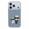 iPhone 18 Pro modrý Karl Lagerfeld Semi Wrap Smooth Sketch Bodies MagSafe zadný kryt thumbnail