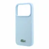 Apple iPhone 18 Pro modrý Lacoste PVC Iconic Petit Pique Metal Logo MagSafe zadný kryt thumbnail