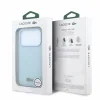 Apple iPhone 18 Pro modrý Lacoste PVC Iconic Petit Pique Metal Logo MagSafe zadný kryt thumbnail
