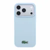 Apple iPhone 18 Pro modrý Lacoste PVC Iconic Petit Pique Metal Logo MagSafe zadný kryt thumbnail