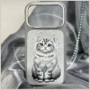  iPhone 17 Pro / 18 Pro szürke Nimmy Lucky Fashion Cat MagSafe tok thumbnail