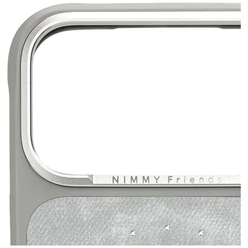  iPhone 17 Pro / 18 Pro szürke Nimmy Lucky Fashion Cat MagSafe tok - 5