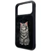  iPhone 17 Pro Max / 18 Pro Max fekete Nimmy Lucky Fashion Cat MagSafe tok thumbnail
