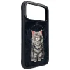  iPhone 17 Pro Max / 18 Pro Max fekete Nimmy Lucky Fashion Cat MagSafe tok thumbnail