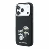  Apple iPhone 18 Pro Max fekete Karl Lagerfeld PU Semi Wrap Smooth Sketch Bodies MagSafe tok thumbnail