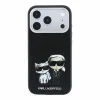  Apple iPhone 18 Pro Max fekete Karl Lagerfeld PU Semi Wrap Smooth Sketch Bodies MagSafe tok thumbnail