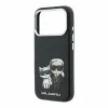  Apple iPhone 18 Pro Max fekete Karl Lagerfeld PU Semi Wrap Smooth Sketch Bodies MagSafe tok thumbnail