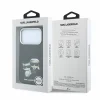  Apple iPhone 18 Pro Max fekete Karl Lagerfeld PU Semi Wrap Smooth Sketch Bodies MagSafe tok thumbnail