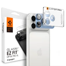 iPhone 18 Pro svetlomodré Spigen Optik.tR EZ Fit Pro XL ochranné sklo na kameru (AGL12037)