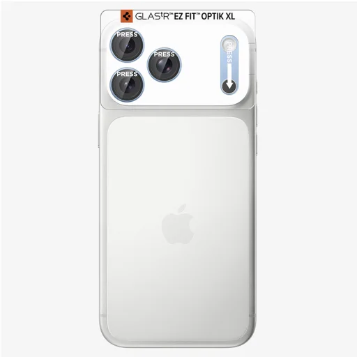 iPhone 18 Pro Max svetlomodré Spigen Optik.tR EZ Fit Pro XL ochranné sklo na kameru (AGL12041) - 5