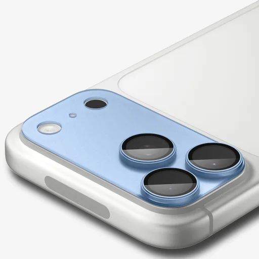 iPhone 18 Pro Max svetlomodré Spigen Optik.tR EZ Fit Pro XL ochranné sklo na kameru (AGL12041) - 6