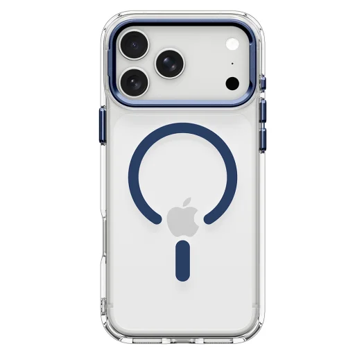 iPhone 18 Pro / iPhone 17 Pro priehľadné / tmavomodré puzdro Spigen Ultra Hybrid Optik S MagSafe - 2