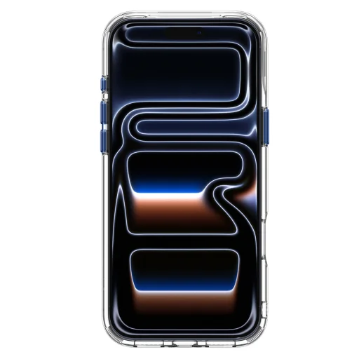 iPhone 18 Pro / iPhone 17 Pro priehľadné / tmavomodré puzdro Spigen Ultra Hybrid Optik S MagSafe - 5