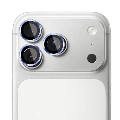 iPhone 18 Pro / iPhone 18 Pro Max svetlomodré 3mk Lens Protection Pro ochranné sklo na objektív fotoaparátu - 6