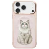 Apple iPhone 17 Pro Max / 18 Pro Max ružové puzdro Nimmy Lucky Fashion Cat MagSafe thumbnail