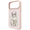 Apple iPhone 17 Pro Max / 18 Pro Max ružové puzdro Nimmy Lucky Fashion Cat MagSafe thumbnail