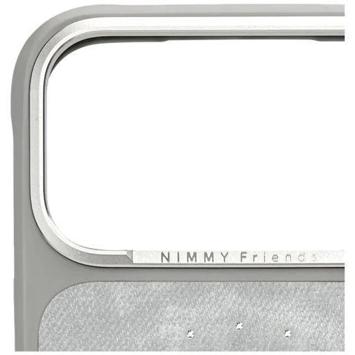 iPhone 17 Pro Max / 18 Pro Max sivé puzdro Nimmy Lucky Fashion Cat MagSafe - 5