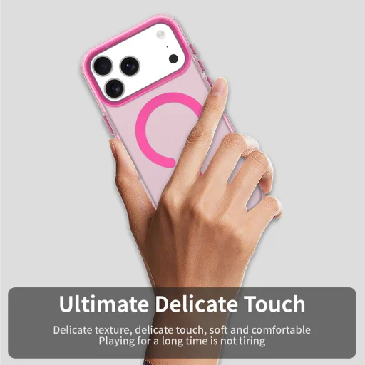 Apple iPhone 18 Pro Max / iPhone 17 Pro Max ružové puzdro Techsuit CandyCase MagSafe - 4
