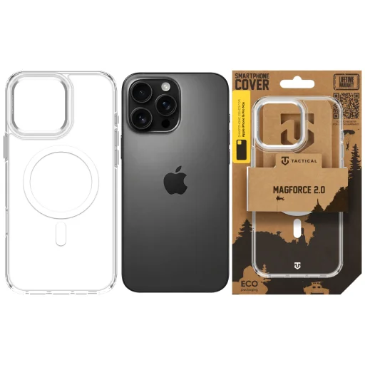 Apple iPhone 16 Pro Max strieborný Tactical MagForce 2.0 ochranný kryt - 6