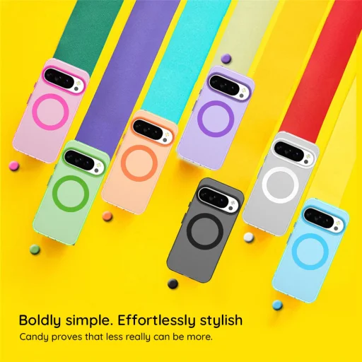 iPhone 18 Pro / iPhone 17 Pro kék Techsuit CandyCase MagSafe tok - 9