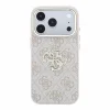 iPhone 18 Pro Max ružový Guess PU 4G Strass Metal Logo zadný kryt thumbnail