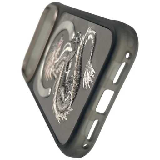 iPhone 18 Pro / iPhone 17 Pro sivé puzdro Nimmy Magnetic Fantasy Animal MagSafe - 7
