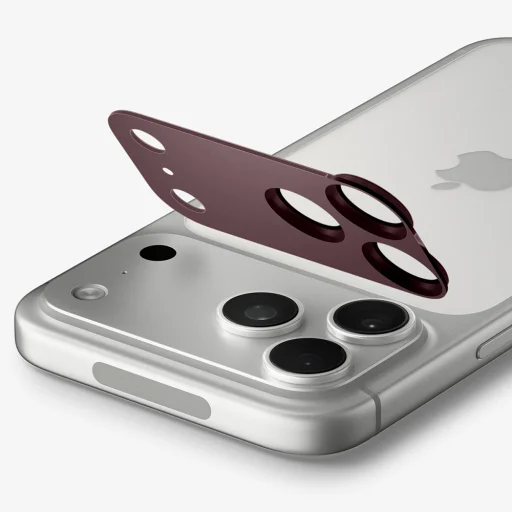 iPhone 18 Pro tmavočerešňové Spigen Optik.tR EZ Fit Pro XL ochranné tvrdené sklo na fotoaparát (AGL12036) - 6
