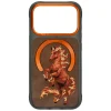  iPhone 18 Pro Max / iPhone 17 Pro Max narancssárga Nimmy Magnetic Fantasy Animal MagSafe tok thumbnail