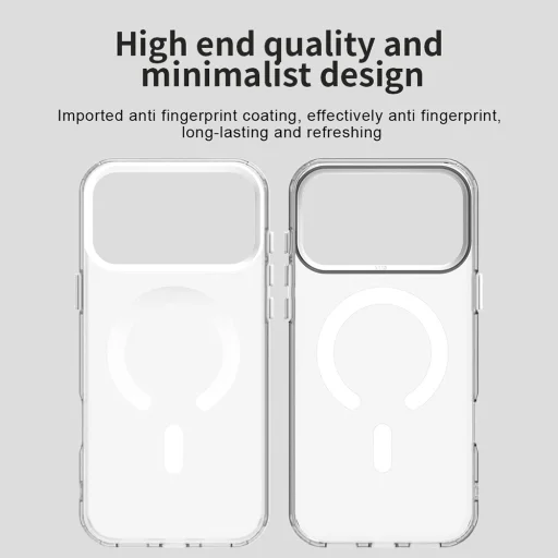  iPhone 18 Pro / iPhone 17 Pro fehér Techsuit CandyCase MagSafe tok - 5