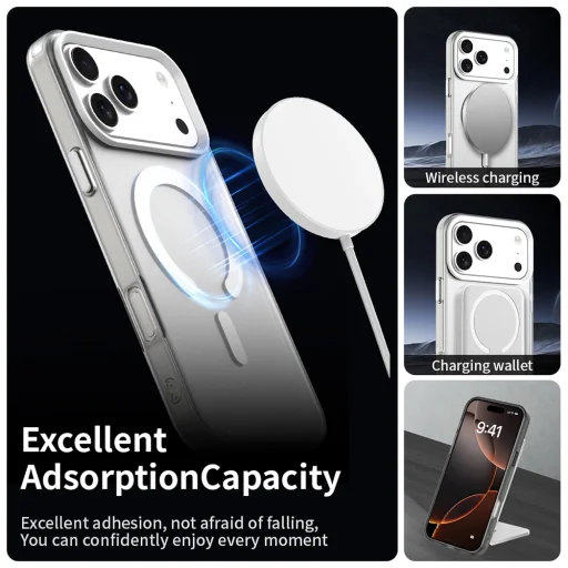 iPhone 18 Pro Max / iPhone 17 Pro Max biely kryt Techsuit CandyCase MagSafe - 3